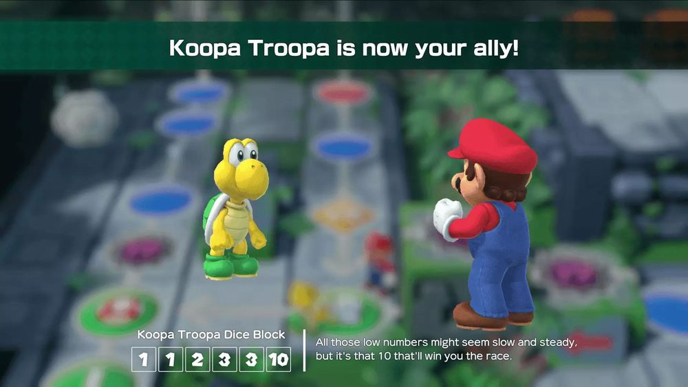 Super Mario Party per Nintendo Switch si mostra in un video gameplay.jpg